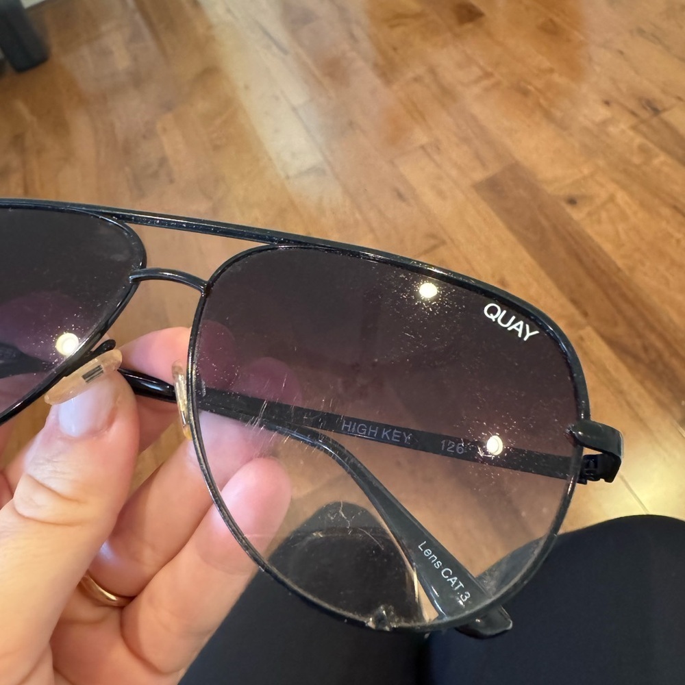 Quay Australia Black Gradient Sunglasses - Picture 4 of 4